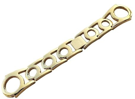 yeziu Für CK K5U2S1/2S6 K5U2M1/2M6 Uhrenarmband Damen Edelstahl Uhrenkette(Gold)