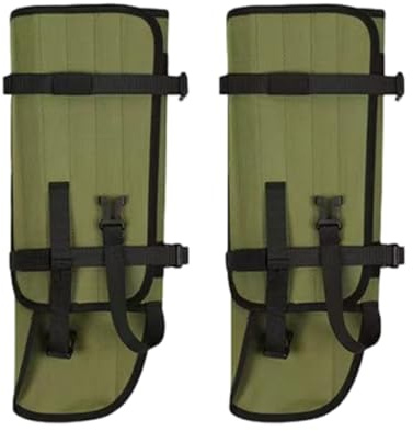 Polainas – 19,69 × 15,75 pulgadas, protectores de tobillos impermeables | Protección de serpiente, polainas transpirables para senderismo y botas de nieve para hombres y mujeres, actividades al aire