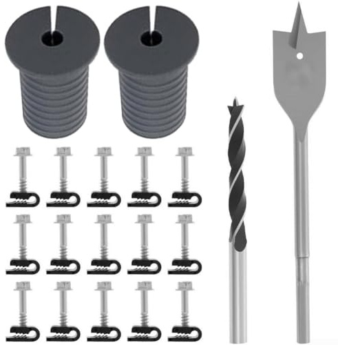 Cable Grommet Kit For Starlink, Wall Entry With 20CM Large Network Cable Protection Sleeve For Neat Routing And Installation