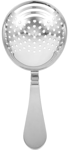 BATHVEVE Colino da Cocktail in Acciaio Inossidabile Riutilizzabile, Filtro per Ghiaccio Portatile per Shaker da Bar, Colino da Cocktail Lavabile Compatto per Uso Professionale e Domestico