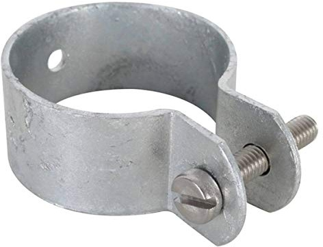 Alberts 656225 Clamp for Braces and Clamping Bridges | hot-dip galvanised | Clamp Ø 76 mm