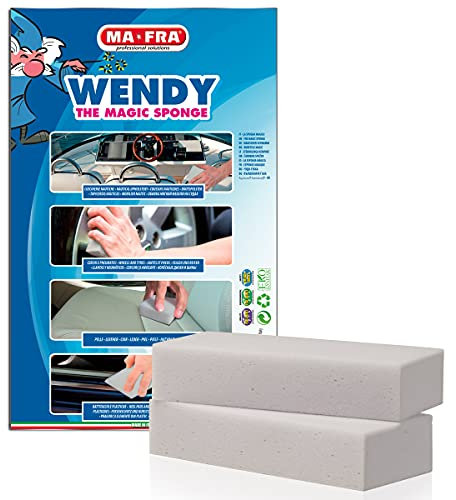 MAFRA A0245, Wendy, Spugna Melamminica per Rimozione Macchie da Cuscineria Nautiche, Vtr con Gelcaot, Interni in Pelle e Capote in Tela
