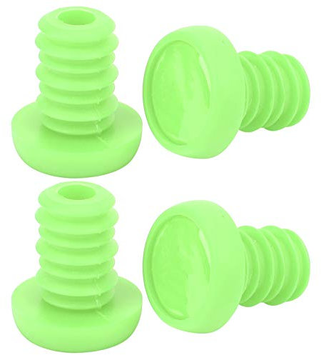 SUNGOOYUE Fahrrad Lenkerendstopfen, Fahrrad Lenkergriffe Lenkerenden Schraubstopfen Polyester Gummi Lenkerendstopfen f¨¹r BMX MTB(Gr¨¹n),Fahrr?der und Ersatzteile