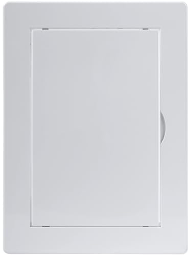 Vent Systems 4 x 6 Inch / 100 x 150 mm Access Panel - Easy Access Doors - ABS Plastic - Access Panel for Drywall, Wall and Ceiling Electrical and Plumbing Service Door Cover