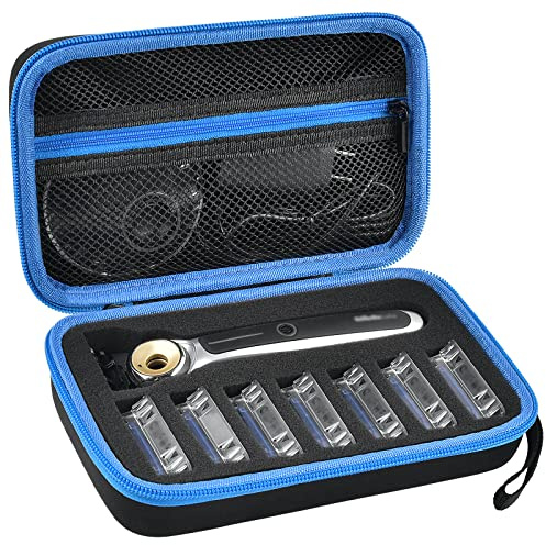 PAIYULE Travel Case for Gillette Heated Razor for Men, Starter Shave Kit