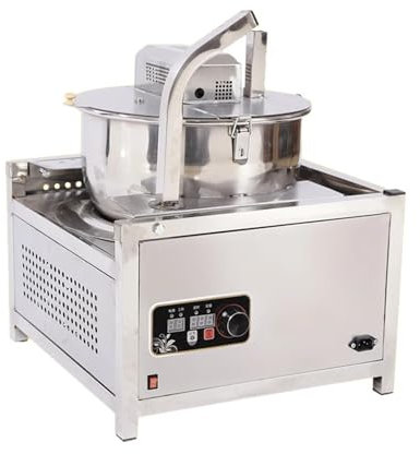 WAOCEO Popcorn machine Popcorn Maker Electromagnetic Heating Commercial Gas Popcorn Maker Electric Heating Popcorn Machine Popcorn maker