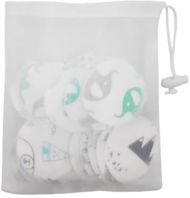 FOMIYES Modisches Cartoon-muster 12er-pack Wattepads Make-up-entferner-handtücher Mit Aufbewahrungstasche Für Reisen Und Fitnessstudio