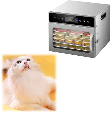 Generic Máquina Secadora De Alimentos Para El Hogar, Deshidratador De Frutas Tiempo Ajustable Control De Temperatura De Seis Bandejas, Caramelos Y Aperitivos