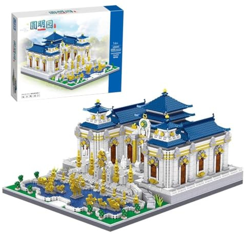 Tirff Modular Haus Bausteine, 6055 Klemmbausteine Alter Sommerpalast Bausteine Bausatz, MOC Weltberühmtes Architekturmodell, Konstruktionsspielzeug Geschenk für Erwachsene und Teenager