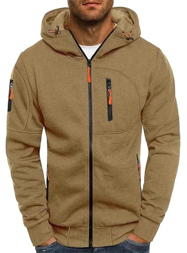 riou Sudadera con Capucha Hombre Barato Chaqueta Deportiva Jersey Manga Larga Techwear Blanca Beisbol Divertidas Camuflaje Abrigo Sudaderas con Bolsillo Delgado Ajuste Blusas