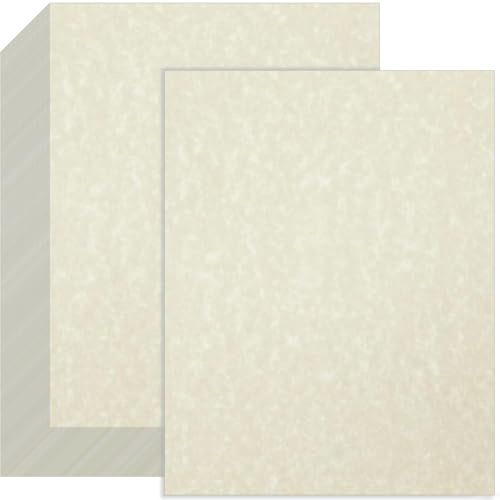 Wonninek A4 Certificate Parchment Paper, Resume Paper | 120Sheets, 100GSM, A4 Size (21x29.7cm), Double-Sided Stationary Diploma for Printing, Business Cards, Invitations