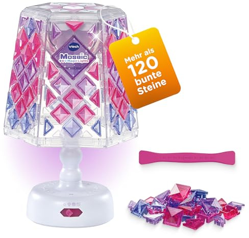 VTech Mosaic Magic Lights – Kinderlampe mit Mosaiksteinen