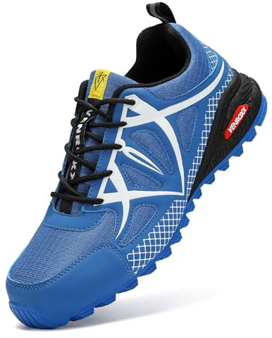 VENROXX Chaussures Trail Homme Légères Basket de Randonnée Respirantes Antidérapantes Chaussures de Marche Outdoor Sports Chaussure de Trekking