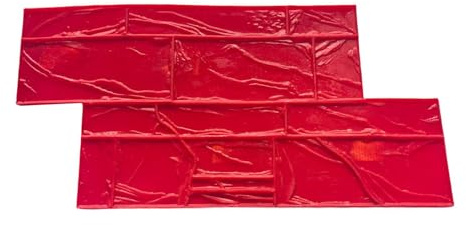 Tampon béton avec aspect rocher réaliste pour carrelage mural, sol, ciment allée, gaufrage pour aménagement paysager, extérieur, jardin - D