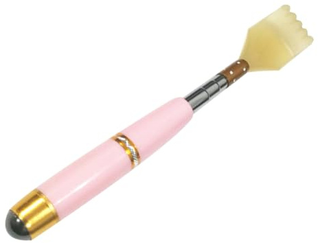 MOTHNUR Metal Back Scratcher Portable Body Tool with Smooth Claw for Itching Massage Gadget for Neck and Lower Back Suitable for Home Office and Travel Random Color Random Color