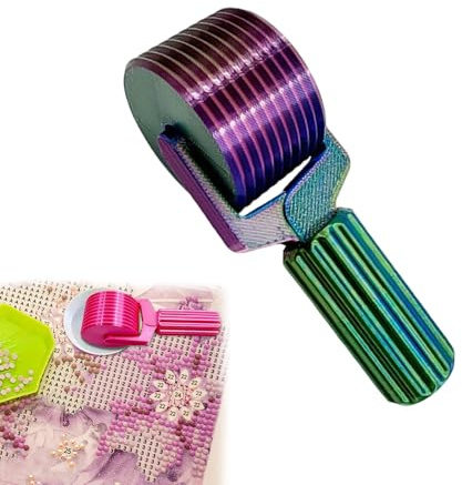 ANTUK Diamond Art Roller - 3D Diamond Painting Roller Tools, DIY Craft Tool for Rhinestone Embroidery, Diamond Painting Press Rollers for Smooth Pressing, Diamond Paint Tools and Accessories (Green)