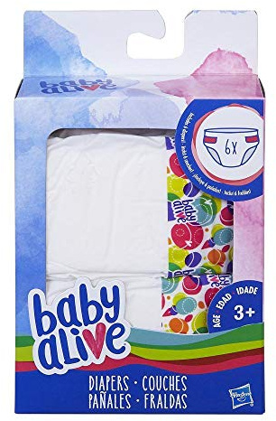 Baby Alive Hasbro Diapers Accessory Pack