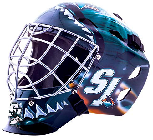 Franklin Sports Unisex-Erwachsene San Jose Sharks NHL Hockey Torwart Gesichtsmaske, Teamspezifisch, Einheitsgröße