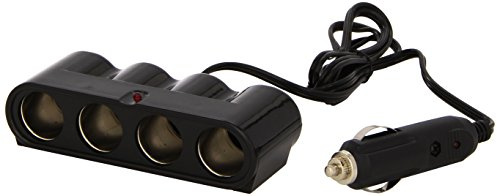 Bottari 30071 de Coche 4Ladrón Doble para Encendedor Cigarrillos, 12 V/24 V