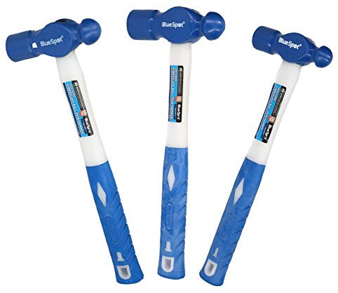 Marteaux à panne ronde 3pc avec de la fibre de l'arbre et TPR gère 16/24/32oz