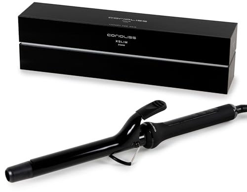 Corioliss X-Slim | Rizador Pelo Ondas | Tenacillas Para Rizar El Pelo | Ondulador Moldeador Profesional | Cerámica Y Turmalina | Temperatura 80ºC-210ºC | 25 MM