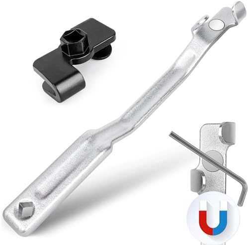 Fasouna UPGRADED Wrench Extender Tool Bar with Magnet - Universal Offset Wrench Extension with 1/2 Inch Drive & 21mm for Torque Adapter, Garage Repair, Automotive, Stubborn Screws