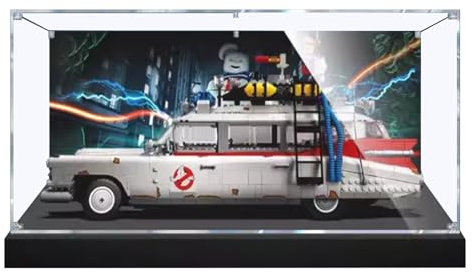 Transparente Acryl-Vitrine für Loge 10274 Ghostbusters-Auto-Modelle. (nur Displayboxen, keine Modelle, 3 mm) (Hintergrund)