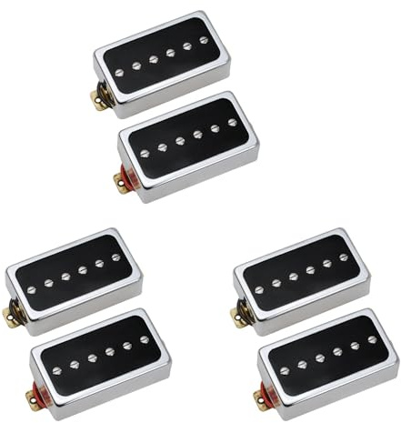 Uikdjgu 6X P90 Elektrisch Gitarre Pickup Humbucker Größe Single Coil Pickup Hals und Brücke Gitarre Teile und Zubehör