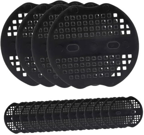 Toyvian 40 Agrafes de Jardin en Acier Galvanisé Noir 68 X 65 CM Joints pour Tapis de Jardinage Fixation pour Gazon Toile de Paillage et Aménagement Paysager Extérieur