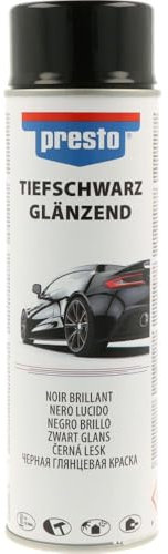PRESTO 500 ml Universal Spray, schwarz glänzend