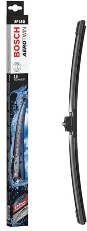 Bosch Aerotwin AP 16 U - Front Windscreen Wiper - Replacement Blade - Comes with Modular Adapters - 1 Blade, 400mm