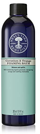 Neal's Yard Remedies Geranium and Orange Foaming Bath - Promote Calmness & Wellbeing - 300ml (worth £24)