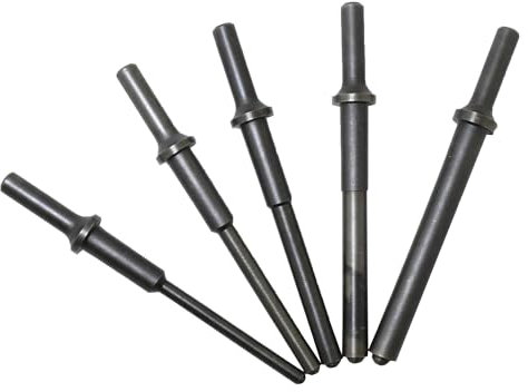Pneumatic Roll Pin Punch Set .401 Air Hammer Pilot Punch 1/4 to 1/2 153mm for Removing Roll Pins Hollow Tension Pins