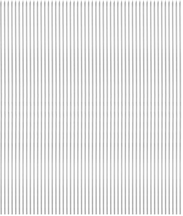 sourcing map 50pcs Metal Kebob Skewers 29cm x 1.9mm Stainless Steel Round Sticks Reusable BBQ Barbecue Skewers Outdoor Grill Grilling Stick for Meat Shrimp Fruit Vegetables
