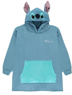 Lilo & Stitch - Sudadera con capucha tipo lounge, talla L/XL/2XL
