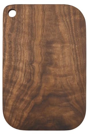 - Planche à découper en bois massif - Planche à découper en bois pour hacher la viande, chêne blanc, planche d'arbre, planche à découper bio pour la cuisine