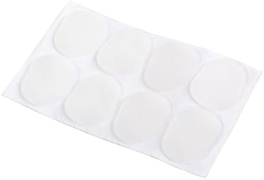 BESTonZON Silikon Saxophon Mundstück Patches 8-teiliges Set für Alt- und Tenorsaxophon Sax Pad Kissen Weiß