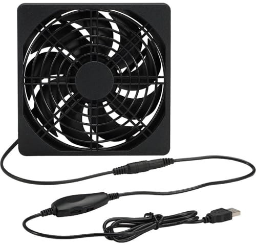 USB Cooling Fan - USB Fan - Powerful Case Fan For Computers USB Powered Fan - Versatile Portable Fan Cooling Fan