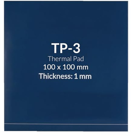 YIZITU Wärmeleitpad mit hoher Leitfähigkeit, 120 x 20 mm, idealer Lückenfüller für Elektronikkonsolen, wärmeleitend, vibrationsdämpfend