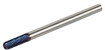 MULTIPICK 6mm Fräser 4 [6 mm x 80 mm] Fräser 6mm Schaft - Schaftfräser Metall für alle Stahlsorten - zylindrischer Hartmetallfräser - Hartmetall Frässtifte & Fräsbohrer metall - Frässtift