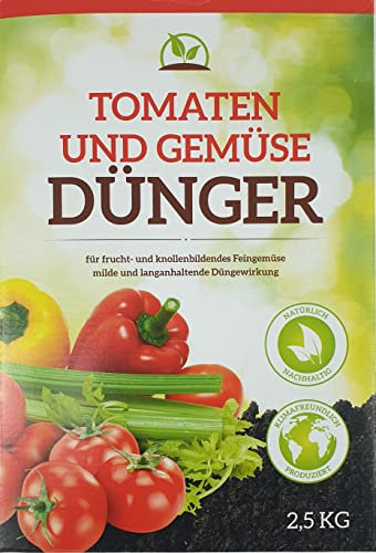 Wilsaflor Gemüse Dünger Tomatendünger Gemüsedünger 2,5kg