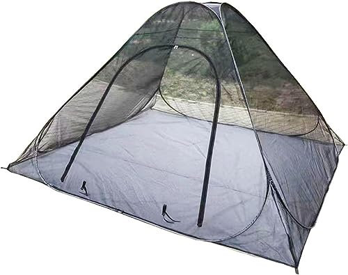 Moskitonetz, konisches Design, zum Aufhängen, faltbar, Insektenschutz, Netzwand, Terrasse, Hängematte, Camping, Zelt, Reißverschluss-Netzabdeckung