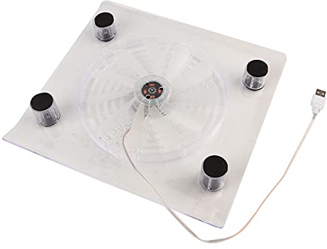 lvifloae PS4 Cooling Fan Laptop Cooling Stand USB Cooling Pad with LED RGB | USB cooling pad with LED RGB lights for PS4 and laptops, helping improve airflow and reduce overheating during gaming.