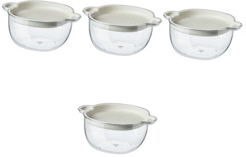 MAGICLULU 4 Piezas De Material Ligero Para Fregaderos De Verduras Y Frutas Cesta Para Lavar Alimentos De Cocina Herramienta Sencilla Y Práctica.
