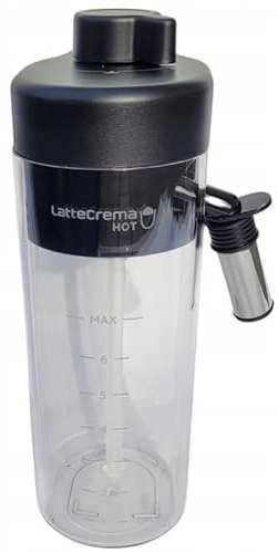 Mjölkbehållare, mjölkkanna, mjölkkanna, mjölkkaraff, kompatibel med DeLonghi Eletta Explore ECAM450.xx LatteCrema Hot DLSC029 helautomatisk kaffemaskin