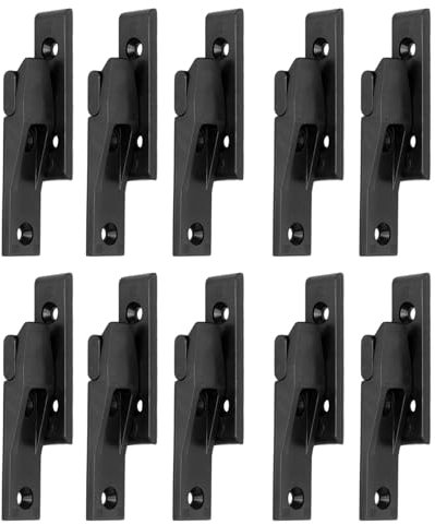10 chiusure per battiscopa per pannello dell'armadio da cucina, connettori per mobili con gancio sulla presa