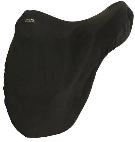 Snuggy Hoods Fleece Sattelüberzug 5 Farben, 2 Größen (Schwarz, S)