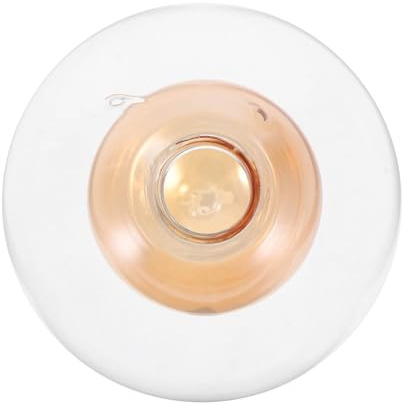 Mobestech Abat-jour Verre Bullé Transparent De Rechange Pour Lampes Globe Globe Rond Verre Pour Lustres Et Ventilateurs De Plafond