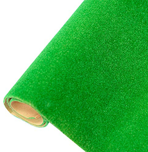 Deeabo 100 * 50 cm Dekorative Kunstrasenmatte, Wiesen Miniatur Gartenbau Grasmatten Dekoration, Diy Handgemachtes Architekturmodell Rasenpapier Im Freien Landschaftsrasen Grasmatte, Mittleres Grün