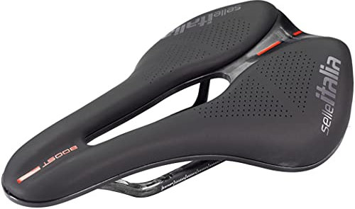 SELLE ITALIA Kit NOVUS EVO BOOST Sella Carbonio Superflow nera, L3